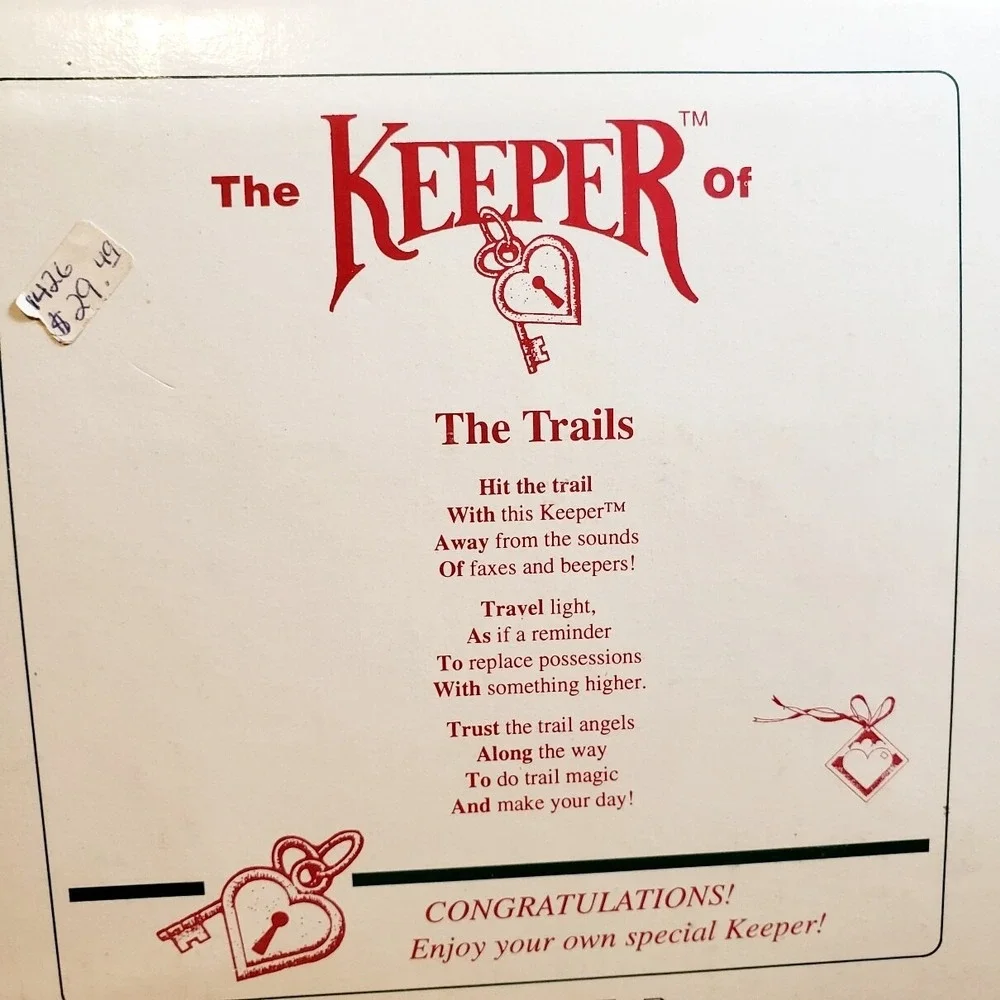 The‎ Keeper Of The Trails Mantle Desk or Shelf Figurine Shenandoah NIB